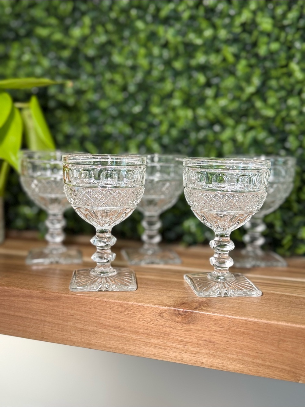 Vintage Imperial Glass Goblets - Set of 4